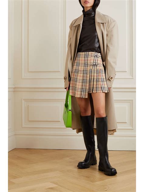 burberry skirt mini|burberry pleated mini skirt.